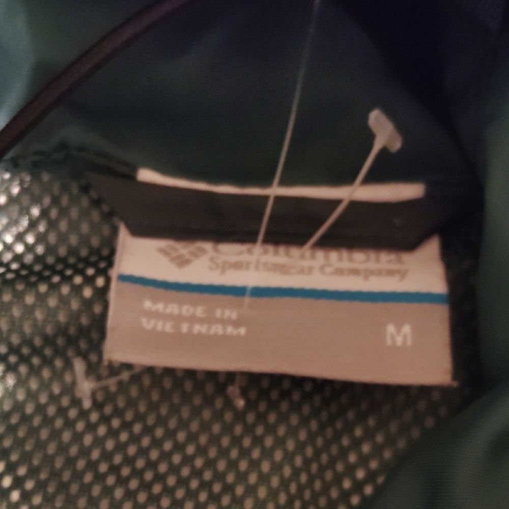 Columbia Women's Teal Raincoat (388) - Picture 3 of 7